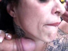 Sub slut Alicia Dark hard and rough fuck