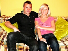 Tanned Russian blondie Alisa getting pounded happily