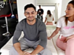 Amateur, Grosse bite, Sucer une bite, Collège université, Italienne, Muscle, Adolescente, Nénés