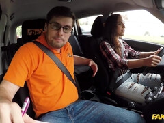 Horny Learner Screwed Doggy-Style Style 1 - Fake Driving School
