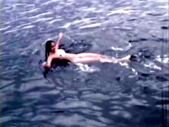 Braunhaarige, Im freien, Öffentlich, Vintage