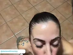 Blonde italian bitch cheats hard with italiano Big Cock boyfriend not home melon moneyshots – benefit monkey