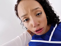 Anal, Grosse bite, Petite amie, Interracial, Pov, Réalité, Adolescente, Sous la jupe