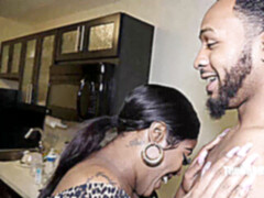 Amateur, Grosse bite, Noire, Noir ébène, Fille latino, Réalité