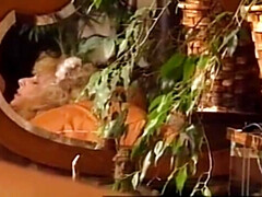 ブロンド, フェラチオ, ヨーロピアン, ヒール, 淫乱熟女, ストッキング, ヴィンテージ, 妻