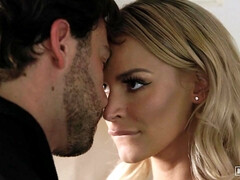 Chambre à dormir, Blonde, Sucer une bite, Hard