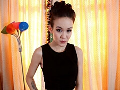 Kont, Grote lul, Bruinharig, Handbeurt, Likken, Masturbatie, Mager, Tiener