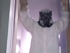 Bizarre Scene As Hot Japanese Teen Sucks Feral Fantasy Man