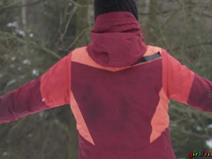 Penetracion con dedos, Novia, Lesbiana, Al aire libre, Coño, Ducha, Tímido, Mojado