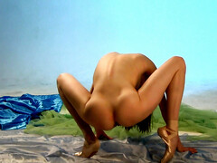 Brunette brune, Doigter, Hd, Masturbation, Seins naturels, Orgasme, Rasée, Solo