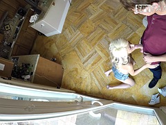 Sucer une bite, Attrapée, Hard, Voyeur