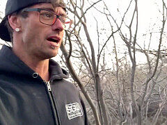 Leie, Grosser schwanz, Paar, Im freien, Öffentlich