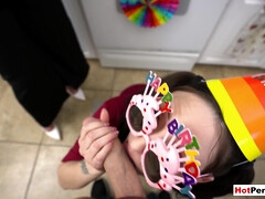 Grote lul, Grote mammen, Pijpbeurt, Lul, Gezin, Hd, Moeder, Gezichtspunt