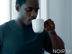 My sexy neighbor DeAngelo Jackson made sure to reach his climax by fucking my ass