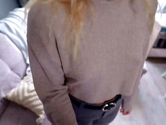 Enthousiasteling, Blond, Gek, Sperma shot, Schattig, Hardcore, Huisgemaakt, Buiten