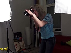 Gros seins, En levrette, Allemand, Lunettes, Masturbation, Mature, Chatte, Rasée