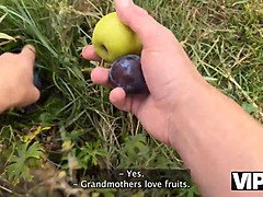 Mooi, Man die toekijkt, Tsjechisch, Vriendin, Hd, Buiten, Gezichtspunt, Tieten likken