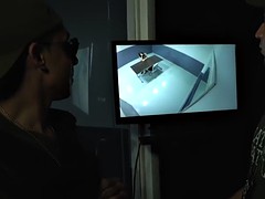 hot latina fingered by horny officer