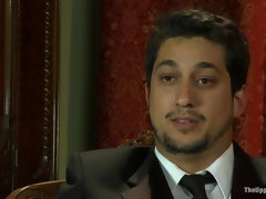 In den arsch, Sadomasochismus, Fesselspiele, Frau, Erniedrigung, Bestrafung, Sklave, Flotter dreier