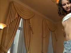 Любители, Брюнетки, Фетиш, Тощие, Софткор, Соло, Молоденькие, Сиськи