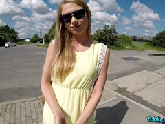 Russian Goldilocks Creampied Outdoors 1 - Public Agent