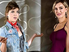 Amateur, Gros cul, Grosse bite, Gros seins, Sucer une bite, En levrette, Cuisine, Maigrichonne