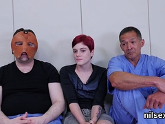 Sadomasochismus, Fetisch, Gruppensex, Rotschopf, Jungendliche (18+), Uniform