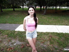 18 летние, Брюнетки, На природе, Софткор, Молоденькие