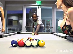 Sara Jay and Nicky Hustle Black Cock