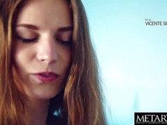 Gode, Doigter, Seins naturels, Rousse roux, Maigrichonne, Solo, Adolescente, Jouets