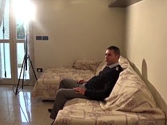 Homemade sex with Laura, a very slutty Italian MILF with golden hair