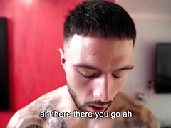 Corridas, Enorme, Mamá, Embarazada, Coño, Montar, Español, Trio