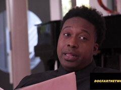 Pijpbeurt, Bruinharig, Lul, Voeten, Voeten fetish, Tieten likken