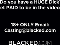 BLACKED Blondie Nympho is on the Prowl for BIG BLACK COCK Tonight - Adira allure