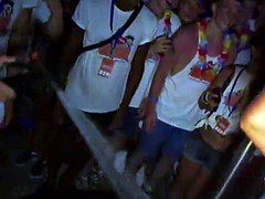 Teens party in panties