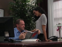 Aziatisch, Kont, Lieveling, Grote lul, Pijpbeurt, Kantoor, Tiener, Tieten likken