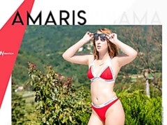 お尻, ブロンド, バック, 手コキする, プール, オマンコ, ティーン, オッパイの