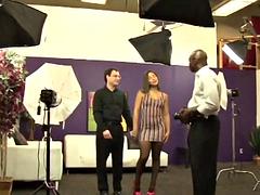 Chica, Verga grande, Mamada, Morena, Cornudo, Interracial, Lesbiana