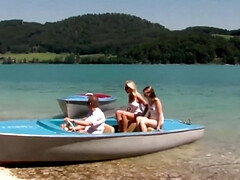 Strand, Grote lul, Lul, Duits, Groep, Orgie, Openbaar, Ruw