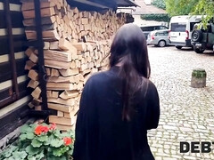 Grosser arsch, Blasen, Braunhaarige, Paar, Hd, Latina, Nackt, Zug