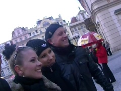 Rubia, Mamada, Semen en la boca, Corridas, Hembra, Gafas, Orinar, Chupando