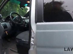 18 jahre, Schönheit, Braunhaarige, Europäisch, Büro, Polizei, Rau, Jungendliche (18+)