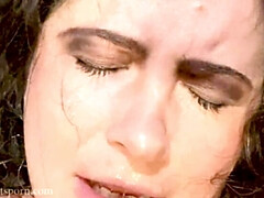 緊縛, チン, 熟年, スラップ, 奴隷, フェラする, ヤリマンの