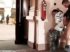 Любители, Анальный секс, Жопа, Брюнетки, Сперма на лице, На природе, На публике, Сосущие