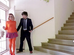 Gros cul, Gros seins, Éjaculation interne, Mignonne, Talons, Naturelle, Chatte, Jarretelles