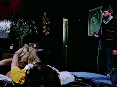 69, デカチン, 茶髪の, イく瞬間, 毛深い, 異人種間, 一人, オッパイの