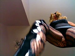 Strict German Mistress with Upskirt Views