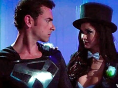 デカ尻, デカチン, デカパイ, フェラチオ, 茶髪の, バック, 淫乱熟女, ナイロン