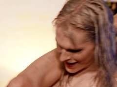 Anaal, Kont, Blond, Sperma in gezicht, Fetisj, Zoenen, Biljart, Shemale