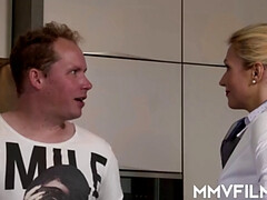 デカパイ, イく瞬間, ヨーロピアン, 顔射, ドイツ人, ハードコア, 下着, ユニフォーム